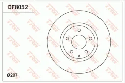 ���� ���� Mazda 6 2012 g df8052 TRW DF8052 ����
