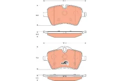 ������� MINI Cooper 2001 gdb1712 TRW GDB1712 ����