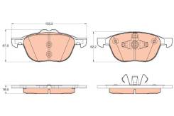   )   ford tr gdb2043 TRW GDB2043 