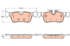 ������� ����. Citroen C4 gdb2063 TRW GDB2063 ����