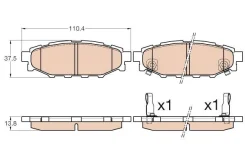 ������� ������ Subaru FO gdb3568 TRW GDB3568 ����