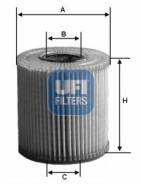  ! Volvo S40/V 2501800 UFI 25.018.00_ 2501800 