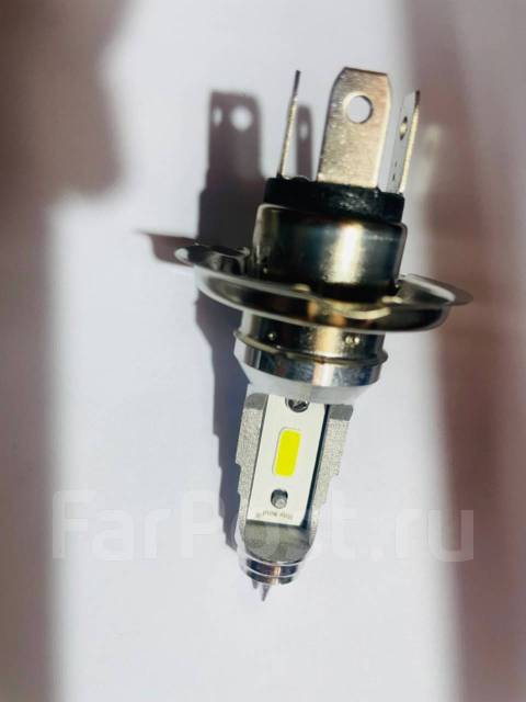 Лампа H4 12 V 35W Led в фару на мотоцикл, скутер, новый, в наличии ...