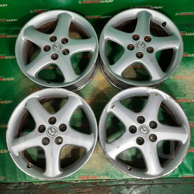 Красивые литые диски Mazda R17x6.5 5x114.3 ET 55 лот (1391), 17", 1 шт ...
