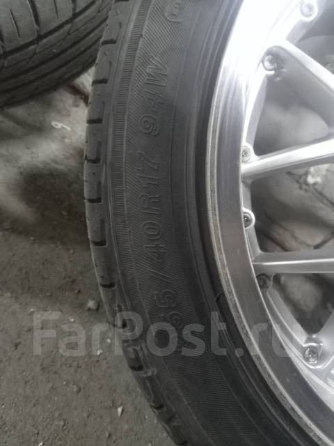 Разноширокое литье R17 с резиной, 17", 1 шт, 235/255 мм, 45/40 ...