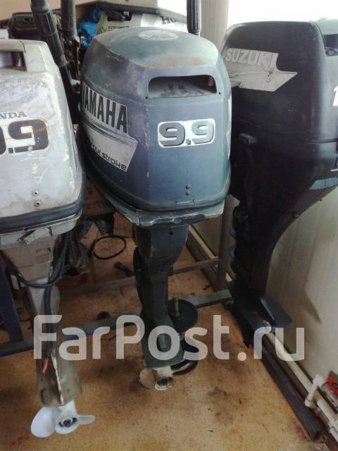 Лодочный мотор Yamaha F9.9 из Японии, 9,90 л.с. L (508 мм), 2007 год ...