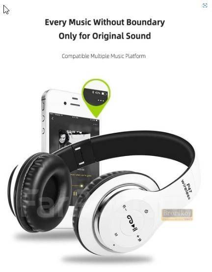 Беспроводные Bluetooth-наушники, p 47 wireless, новый, в наличии. Цена ...
