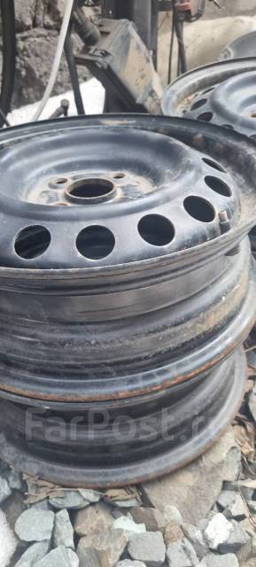 Диски железные R 15, цена: 2 500₽, toyota, 15", 1 шт, 4x100, 5,00 кг ...
