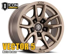 Icon Vehicle Dynamics Vector 5. 8.5x17", 5x127, ET-6, �� 71,5���. ��� ����� �� ������������ ����