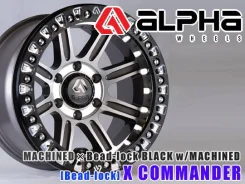 Alpha Wheels X Commander Beadlock. 9.0x17", 5x127, ET-20, �� 71,5���. ��� ����� �� ������������ ����