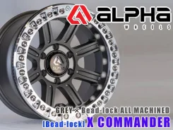 Alpha Wheels X Commander Beadlock. 9.0x17", 5x127, ET-20, �� 78,1���. ��� ����� �� ������������ ����
