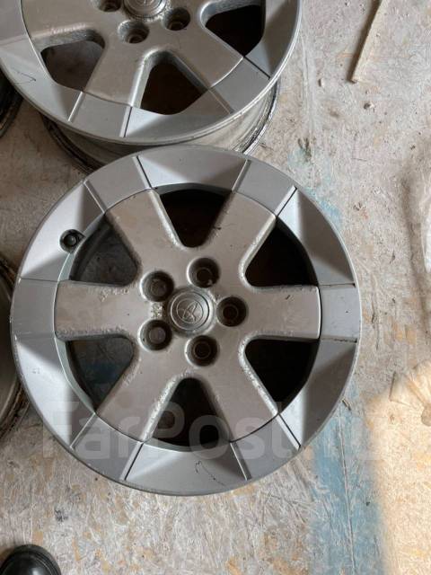 Литые диски с Toyota Prius 20, 15", 1 шт, 5x100, 54,1 мм. 4 шт, б/у, в ...