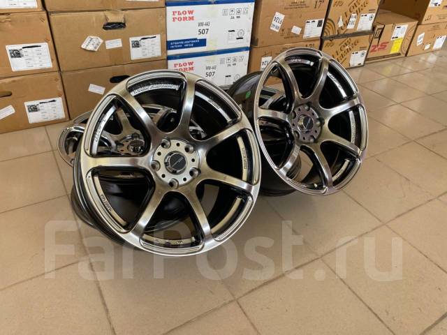 NEW! Work Emotion T7R, 17", 1 шт, Ширина диска 8.0" Вылет (ET) 35 мм ...