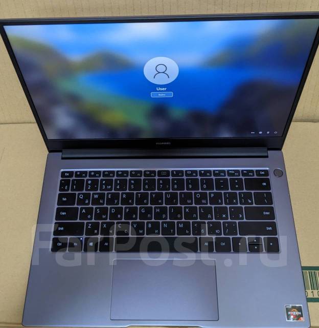 14" Ультрабук Huawei MateBook D 14 Nbl-WAQ9R серый, 500 Гб, 8 гб, WiFi ...