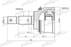 ���� �������� 30x70x3 pcv1079 Patron PCV1079 ����