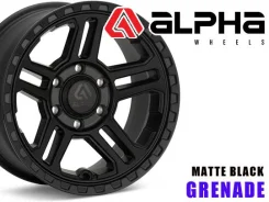 Alpha Wheels Grenade. 8.5x17", 5x127, ET0, �� 78,3���. ��� ����� �� ������������ ����