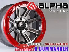 Alpha Wheels X Commander Street-Lock. 9.0x17", 5x127, ET-20, �� 78,3���. ��� ����� �� ������������ ����