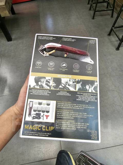 Машинка для стрижки WAHL Magic CLIP, новый, в наличии. Цена: 14 000₽ в ...
