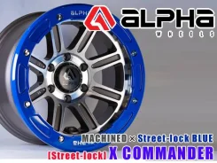 Alpha Wheels X Commander Street-Lock. 9.0x17", 5x127, ET-20, �� 78,3���. ��� ����� �� ������������ ����