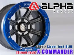 Alpha Wheels X Commander Street-Lock. 9.0x17", 5x127, ET-20, �� 78,3���. ��� ����� �� ������������ ����