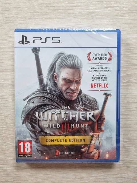 PS5 | Игра Ведьмак 3 Полное издание | Диск, Sony PlayStation 5, в ...