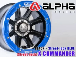 Alpha Wheels X Commander Street-Lock. 9.0x17", 5x127, ET-20, �� 78,3���. ��� ����� �� ������������ ����