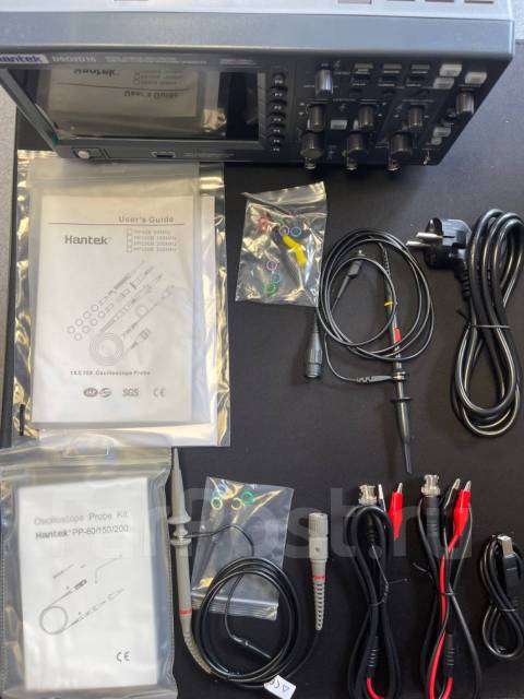 Осциллограф hantek DSO2D10 100MHz, новый, в наличии. Цена: 22 500₽ во ...