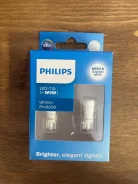 Philips W5W ����� LED white 6000K 2�� 11961CU60X2 11961CU60X2 ����