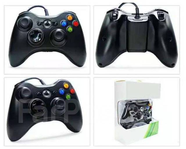 Геймпад проводной для Xbox 360, PC, ноутбука, компьютера, джойстик ...