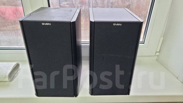 Продам колонки SVEN, б/у, в наличии. Цена: 1 200₽ во Владивостоке