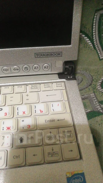 Panasonic Toughbook CF-C2. 12.5", 2,1����, ��� 8 ��, ���� 320���, WiFi: 1, Bluetooth: 1, ����������� �� 4��. ����