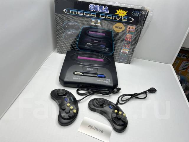 Игровая приставка сега Sega Meg Drive 2 + 2 джойстика+ Игры/ApStore ...