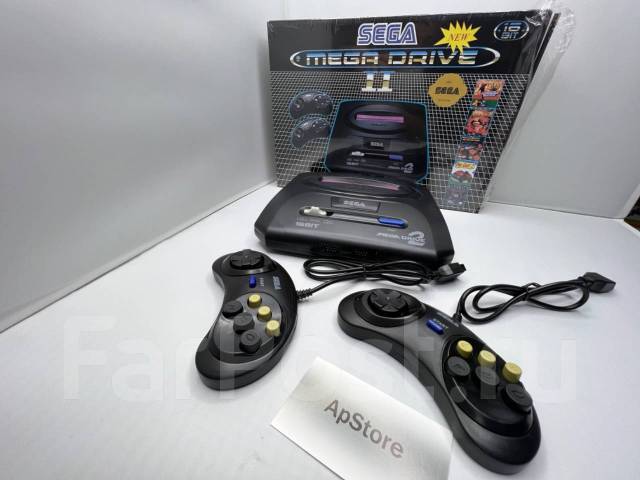 Игровая приставка сега Sega Meg Drive 2 + 2 джойстика+ Игры/ApStore ...