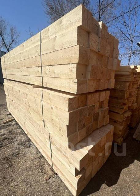 Пиломатериалы Доска обрезная, брус-брусок, в наличии. Цена: 17 100₽ в ...