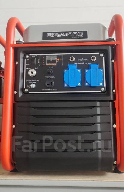 Генератор бензиновый инверторный Zongshen BPB 4000 (3,5кВт, 220В), в ...