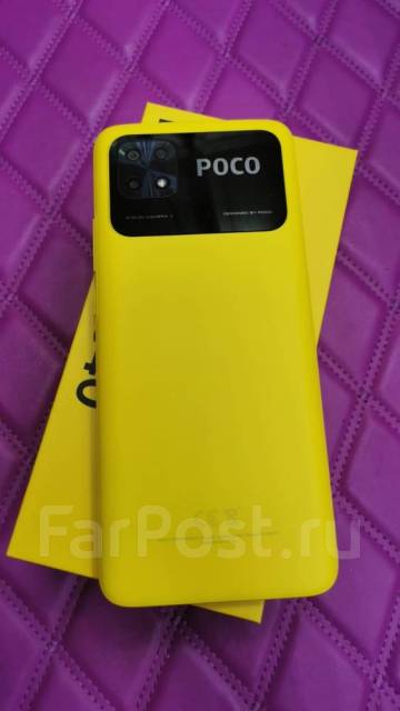 Продам смартфон, Xiaomi Poco C40, 32 гб, 6.71", моноблок, желтый, б/у ...