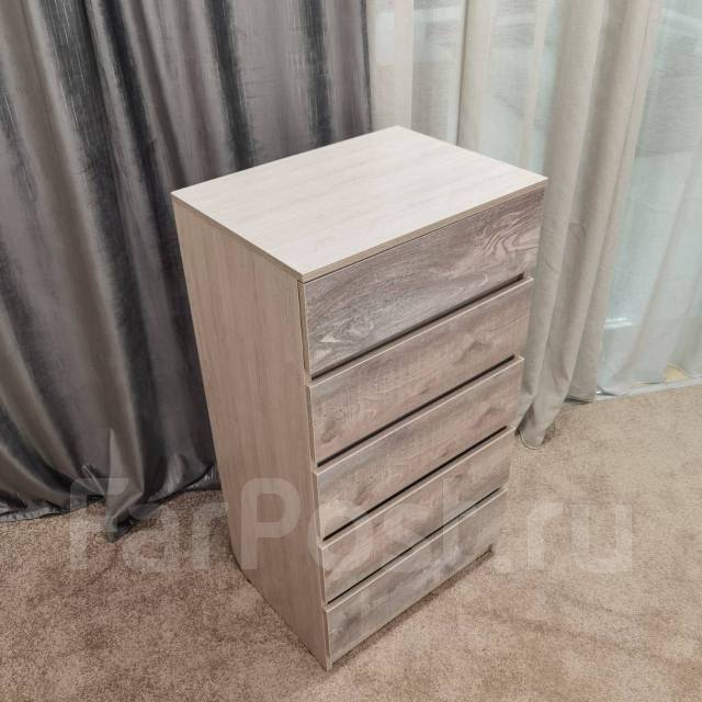 Комод Трио с 5 ящиками, новый, в наличии. Цена: 6 910₽ в Хабаровске