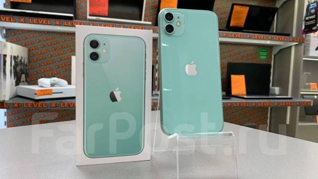 Apple iPhone 11 128 GB Green. Гарантия X-Level, 6.10", моноблок ...