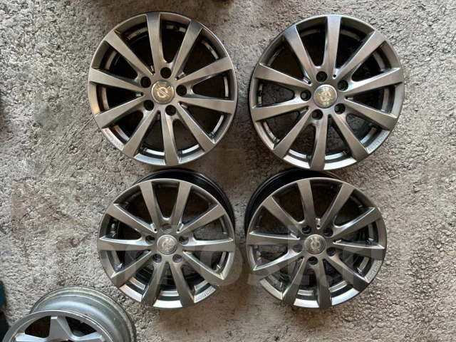 Диски литые Sparco (VW, Skoda), 16", 1 шт, 5x112, 57,0 мм. 4 шт, б/у, в ...