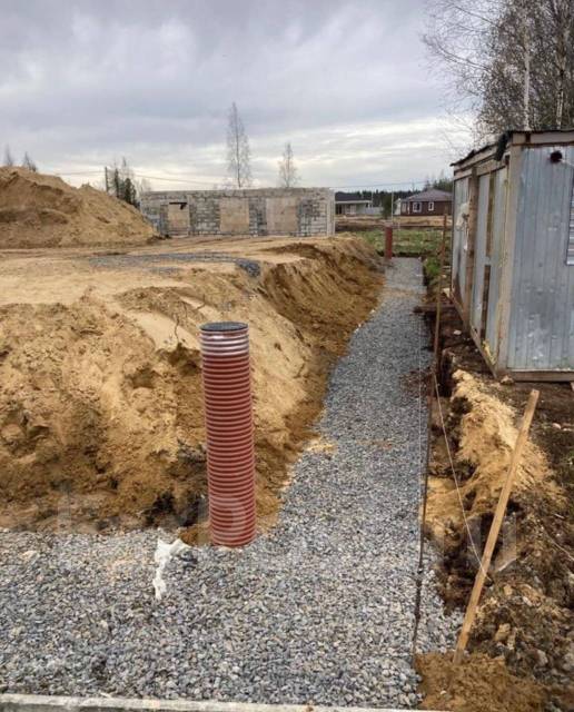 Устройство дренажа. Дренажные работы в Хабаровске