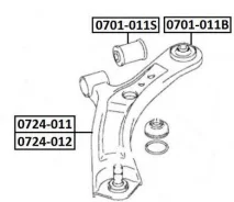����������� ��������� ������ �������� Asva 0701-011S 0701011S ����
