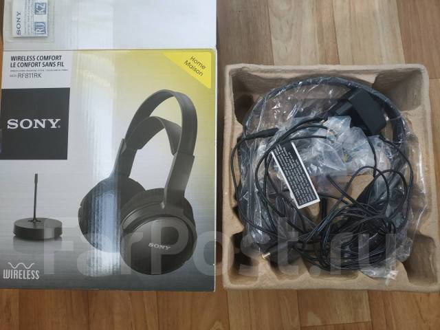 Беспроводные радионаушники Sony MDR-RF811RK (расстояние до 100м), б/у ...