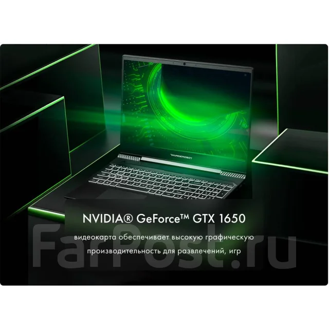 Thunderobot. 16.1", 144����, ��� 24 ��, ���� 800���, WiFi: 1, Bluetooth: 1, ����������� �� 6��. ����