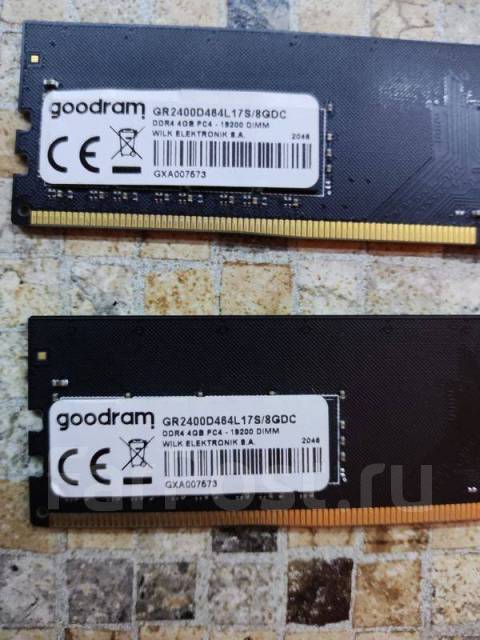 Продам оперативку 8Гб (2х4Гб) DDR4 Goodram + подарок DDR3 (2 по 4ГБ), 8 ...