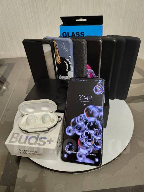 Samsung Galaxy S20 Ultra 5G 12/128Gb, 6.90", моноблок, черный, 3G, 4G ...