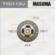 ���� ��������� Masuma 236*150*21*29.8, Toyota, Masuma TYD113U ����