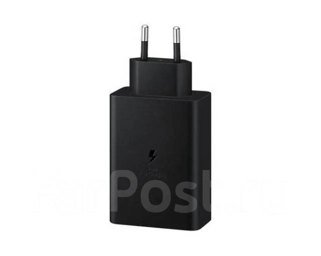Сетевое зарядное устройство Samsung 65W Fast Charge USB-С+USB + Кабель ...