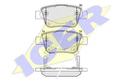 ������� �������� ������ Toyota Avensis 1.6i-2.4 D-4D 03 181688 Icer 181688 181688 ����