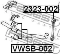 ���� ������������� ���������! VW Touareg all 02, Audi Q7 02 Febest 2323002 2323002 ����