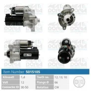 ������� 12V 1,4KW Fiat Scudo 220, Citroen C5 I/II Meat Doria 5015105 5015105 ����